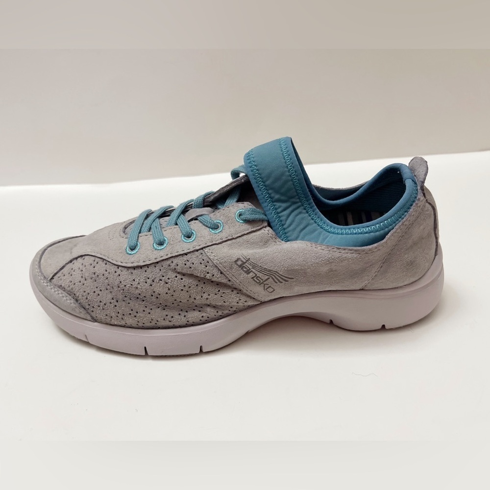 Dansko Women's Sneakers in Gray and Teal Casual Chic Running Work School